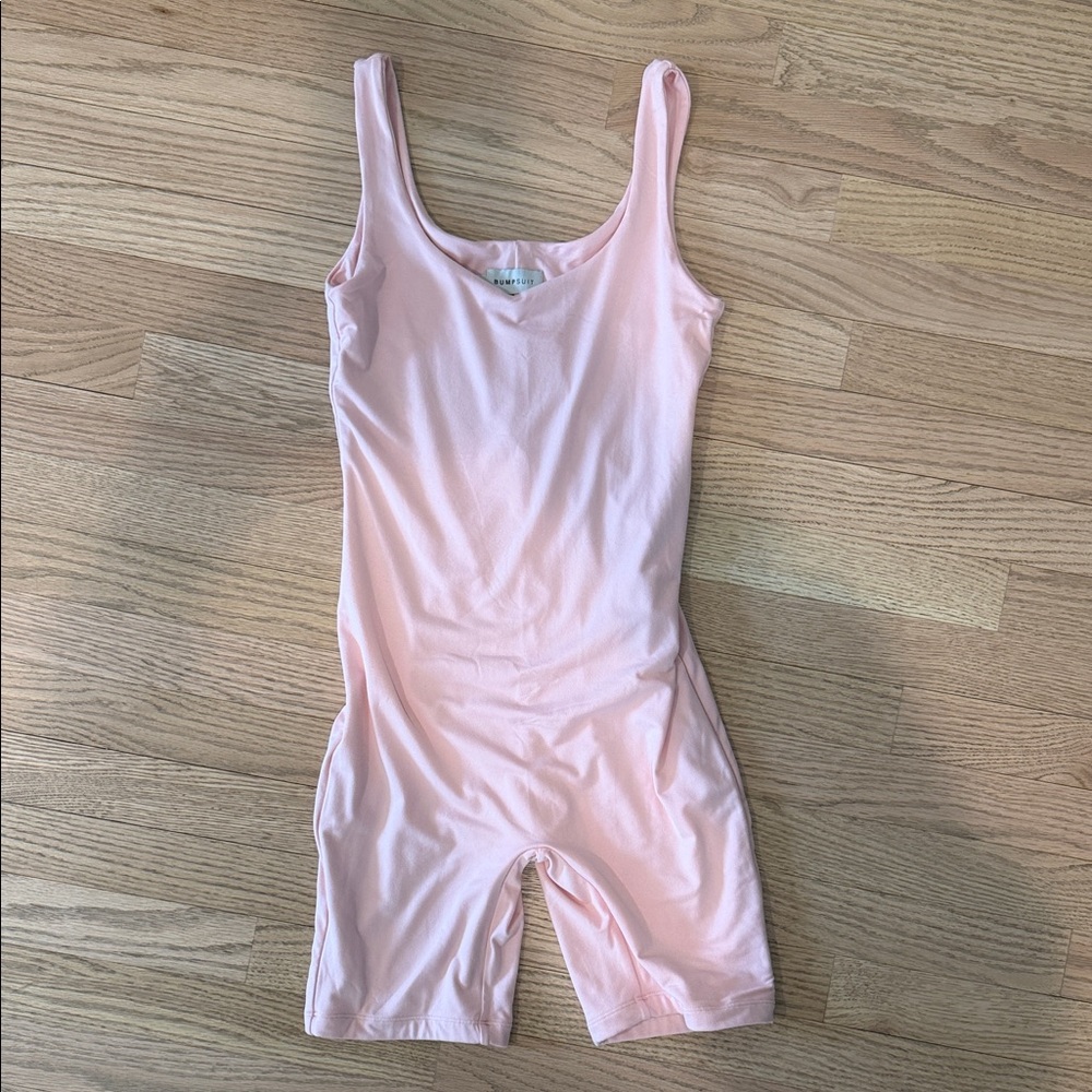 Bumpsuit Cindy Maternity Romper Light Pink
